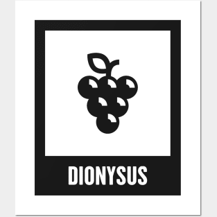 Dionysus | Greek Mythology God Symbol Posters and Art